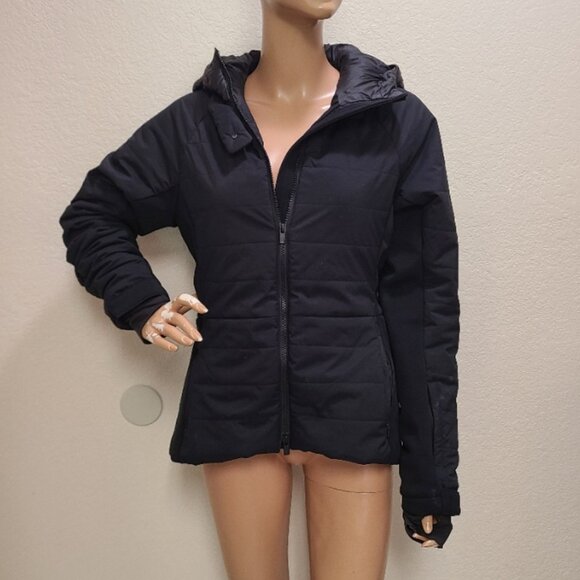 Athleta Black Puffer Jacket - Picture 2 of 9